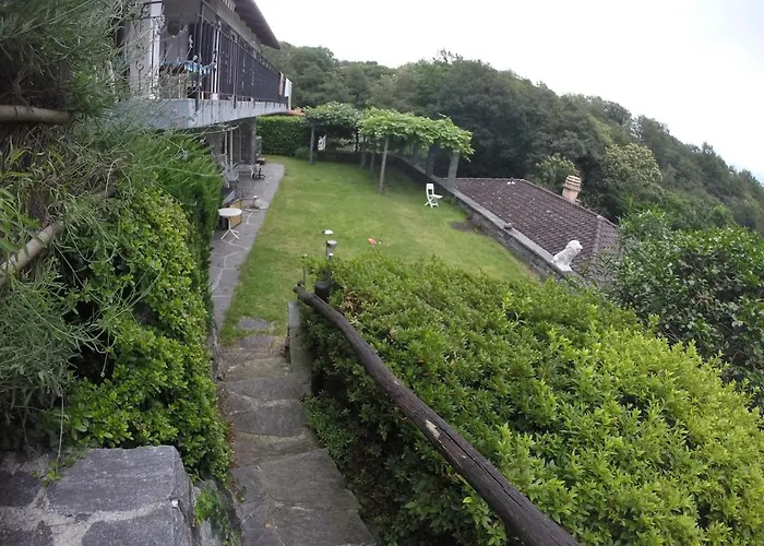 度假居 A View, Panorama Over Maggiore 隆科索普拉阿斯科纳